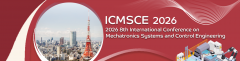 2026 8th International Conference on Mechatronics Systems and Control Engineering (ICMSCE 2026)-ESCI