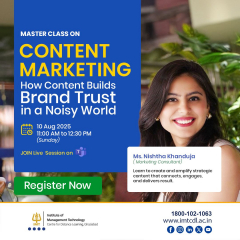 Master Class on CONTENT MARKETING
