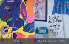 Mark Brasuell + Women's Reproductive Rights Exhibition