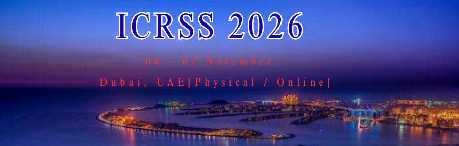International Conference on Research in Social Sciences 2026 - Conference
