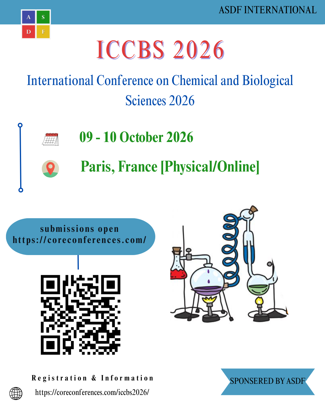 International Conference on Chemical and Biological Sciences 2026 ...