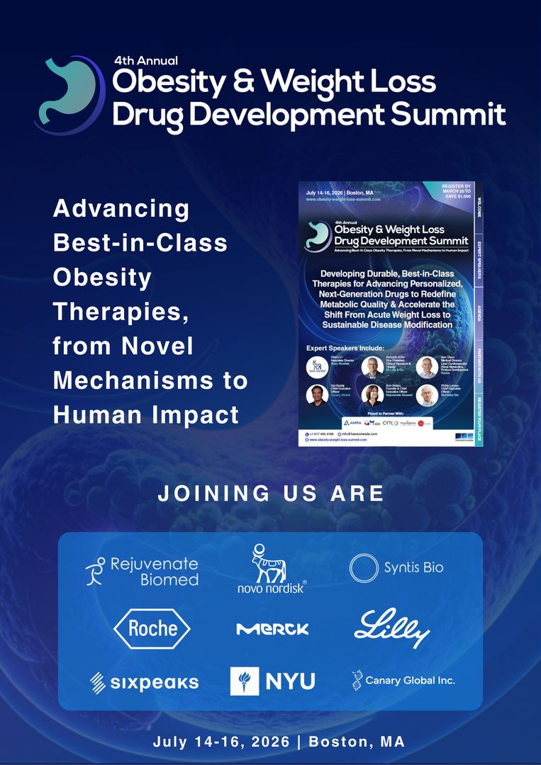 4th Obesity and Weight Loss Drug Development 2026 - Conference