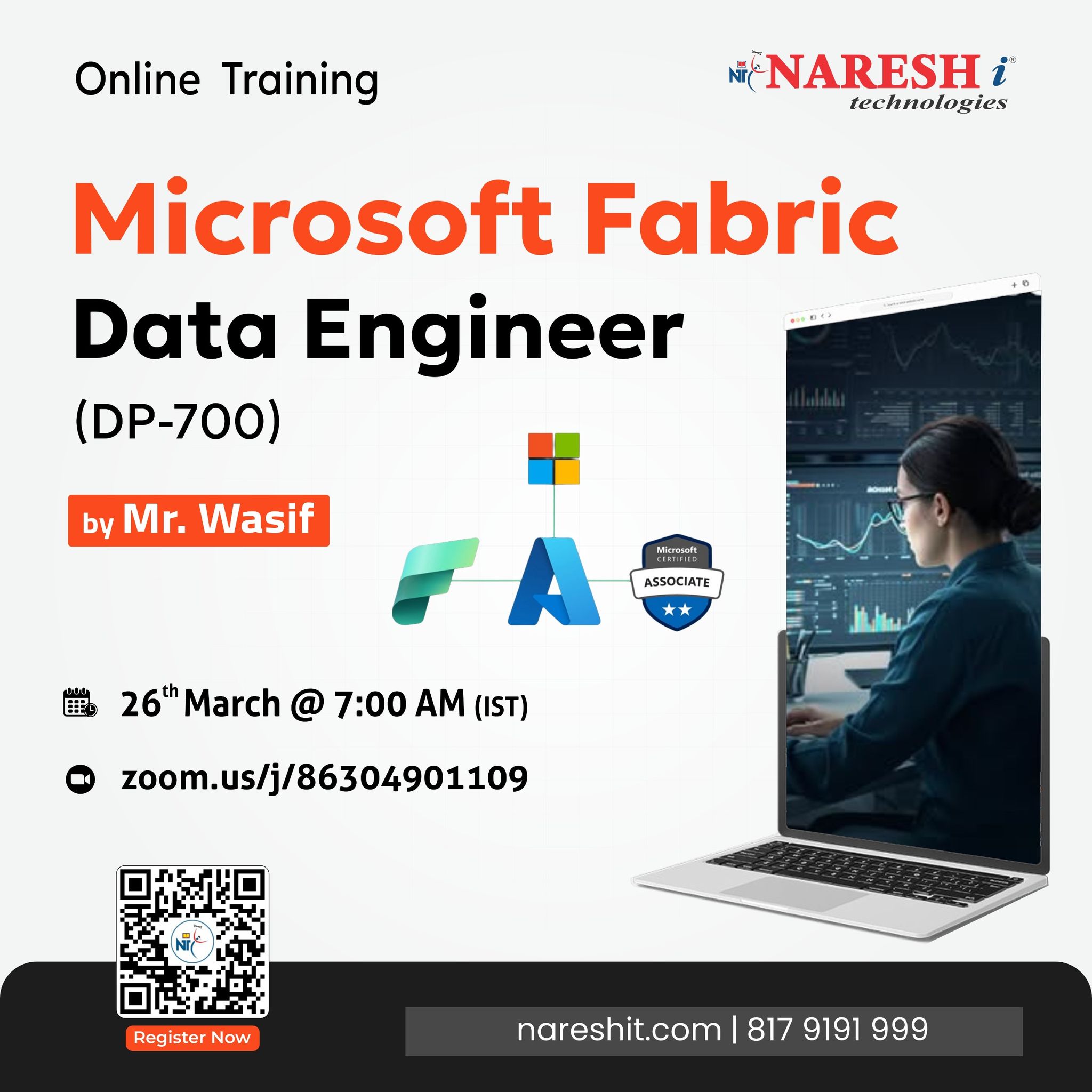 Join our LIVE Online Training on Microsoft Fabric Data Engineer - Webinar