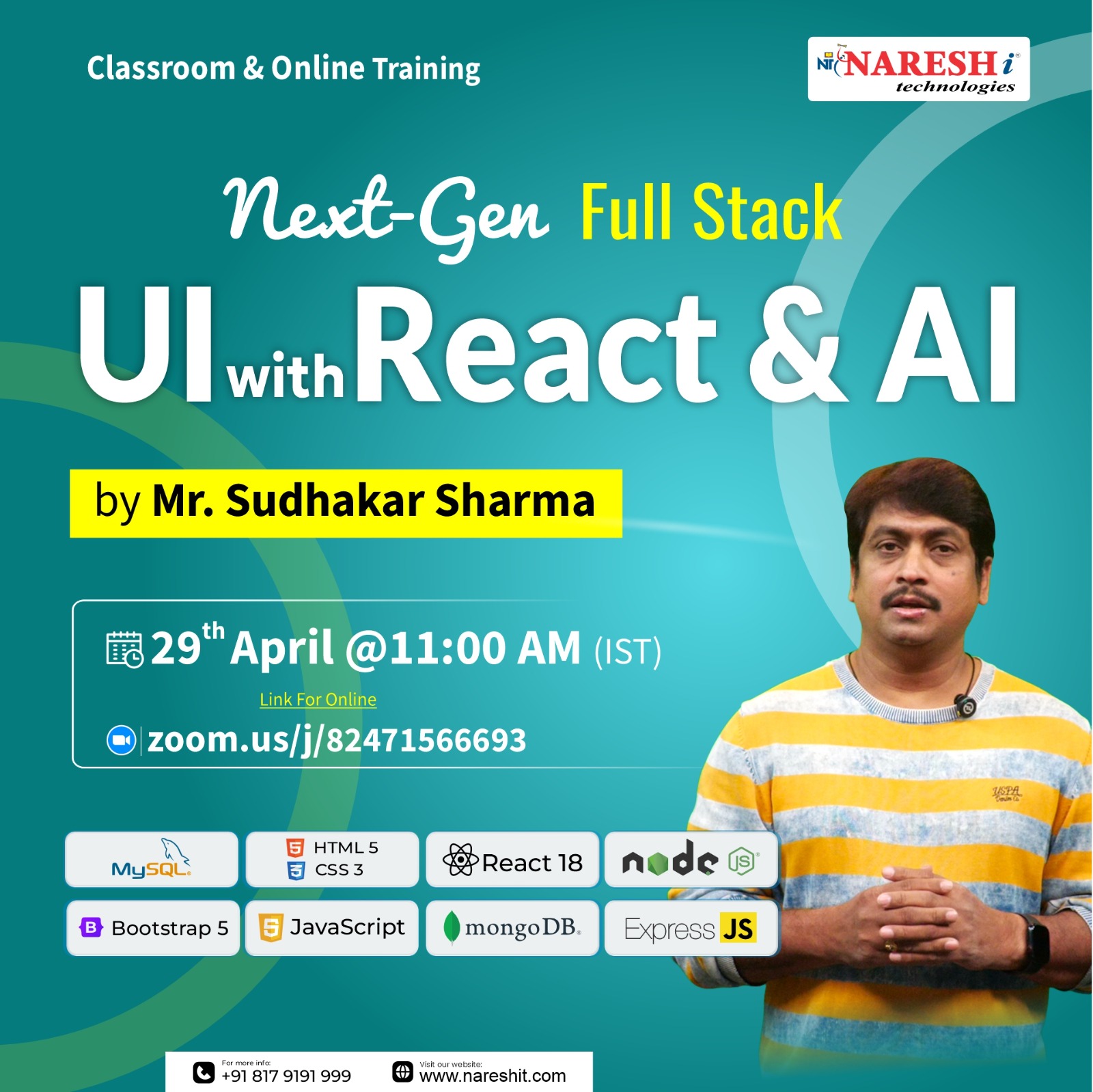 Build Modern Web Applications with UI Full Stack Web with React - Webinar