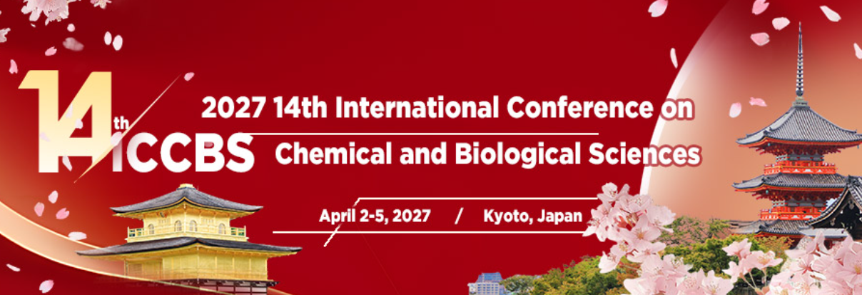 2027 14th International Conference on Chemical and Biological Sciences ...
