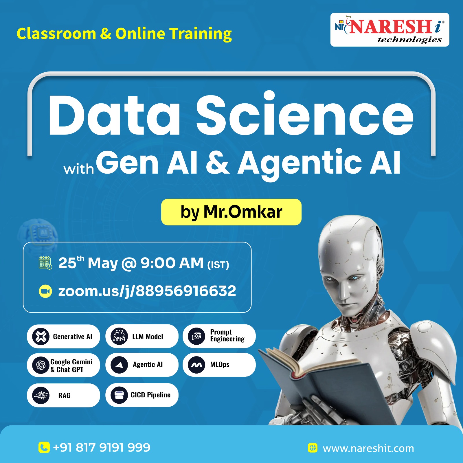 Learn Full Stack Data Science with Gen AI & Agentic AI - Webinar