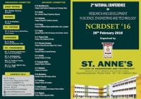 National Conference on Research and Development in Science, Engineering and Technology
