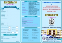 A National Conference on Recent Trends in Communication, Control, Signal and Image Processing Applications