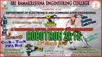 A One day National Level Robotic Championship (ROBOTRON 2K16)