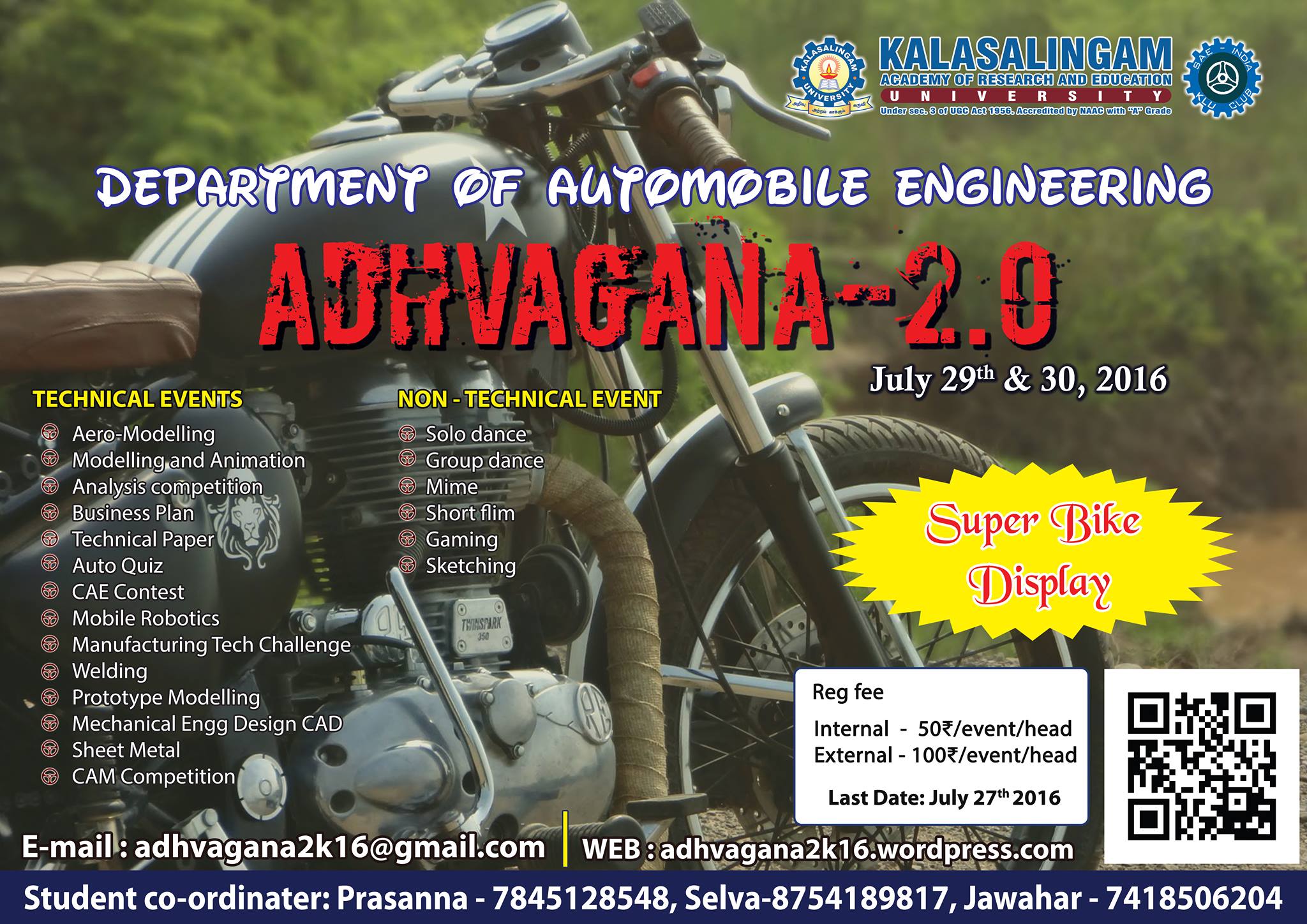 ADHVAGANA 2.0, Virudhunagar, Tamil Nadu, India