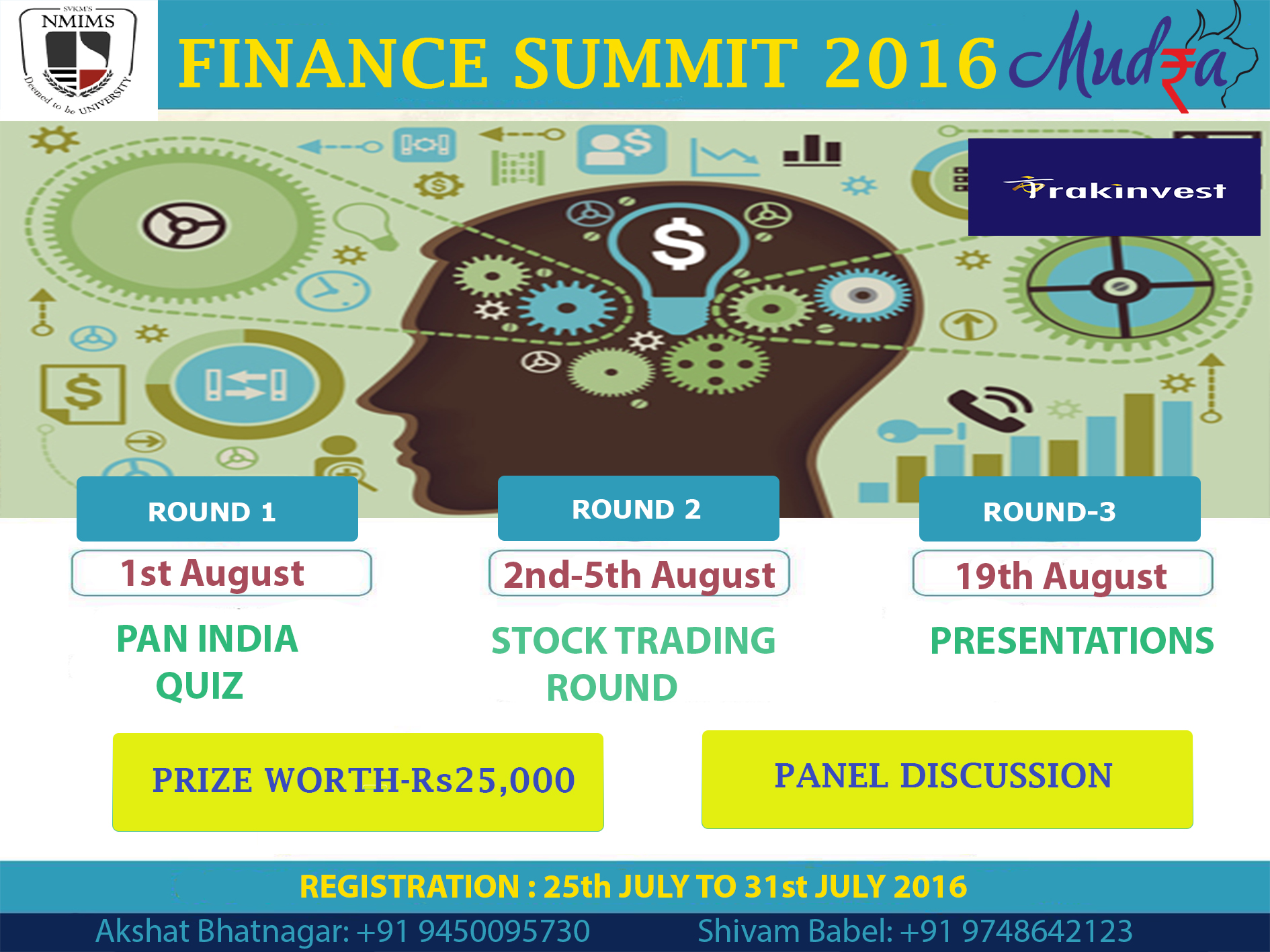 Finance Summit 2016, Bangalore, Karnataka, India
