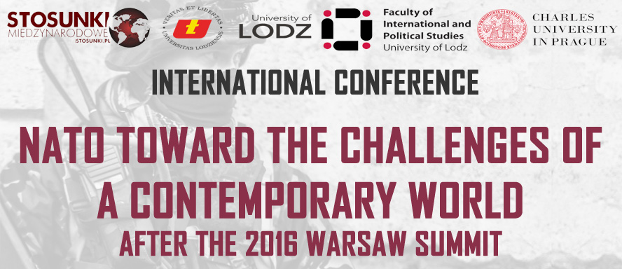 NATO Towards the Challenges of a Contemporary World – After the Warsaw 2016 Summit, Lodz, Lodzkie, Poland
