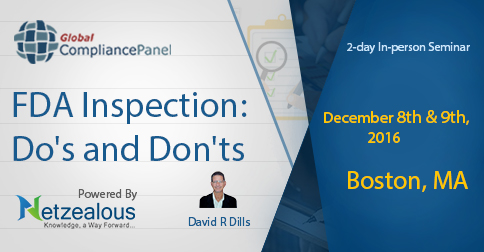 Best Practices for FDA Inspection: Do's and Don'ts, Boston, Massachusetts, United States