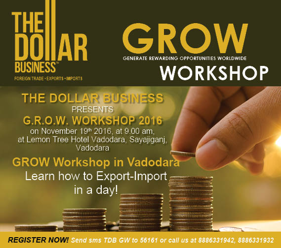 The Dollar Business Grow Workshop Vadodara Edition 2016-17, Vadodara, Gujarat, India