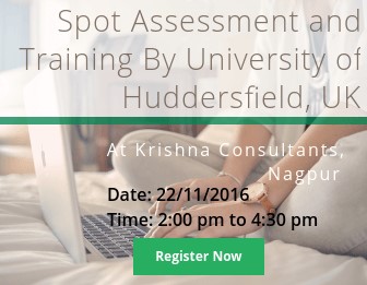 Spot Assessment by University of Huddersfield, Nagpur, Maharashtra, India
