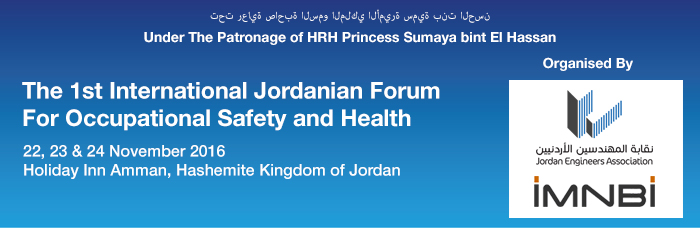 International Forum For Occupational Safety & Health Jordan 2017, Amman, Jordan