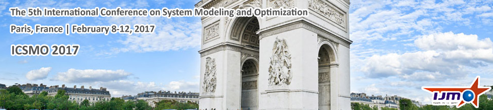 ICSMO 2017 International Conference on System Modeling and Optimization, Paris, France