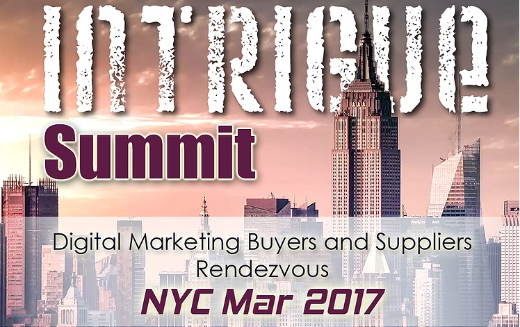 Salesgasm presents Intrigue Summit, NYC, March 2017, New York, New York, United States