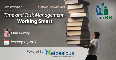 Web conference on  Time and Task Management - Working Smart, Fremont, California, United States