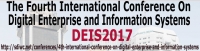 Fourth International Conference On Digital Enterprise and Information Systems