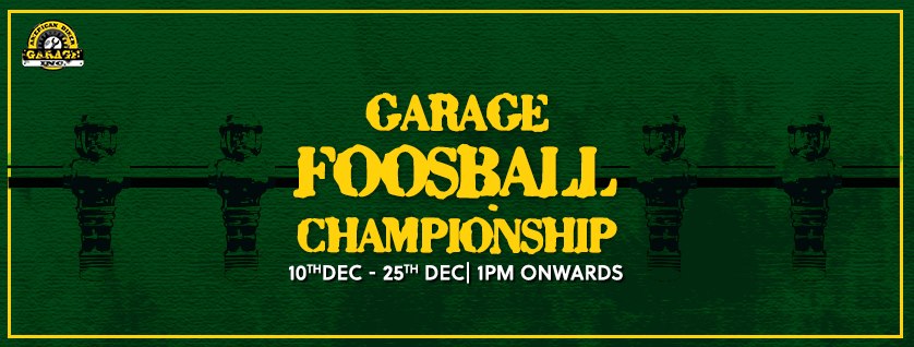 Garage Foosball Championship, South Delhi, Delhi, India