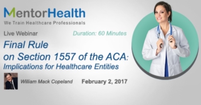 Final Rule on Section 1557 of the ACA 2017: Implications for Healthcare Entities, San Diego, California, United States