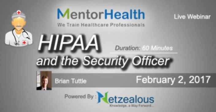 Security Officer and HIPAA 2017, Los Angeles, California, United States
